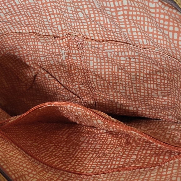 Vintage Fossil Key Per Other Bug Retro Leather Designer Purse shoulder bag - Picture 7 of 12